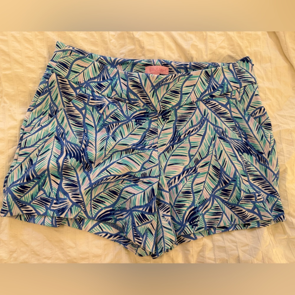 Lilly Pulitzer women’s stretch knit side zip shorts